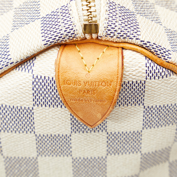 LOUIS VUITTON Damier Azur Speedy 25 Boston Bag - Picture 6 of 10
